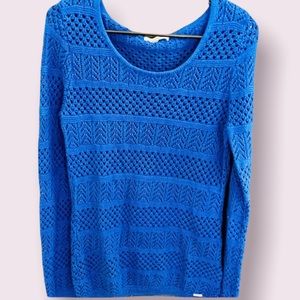 Calvin Klein Blue Knit Sweater